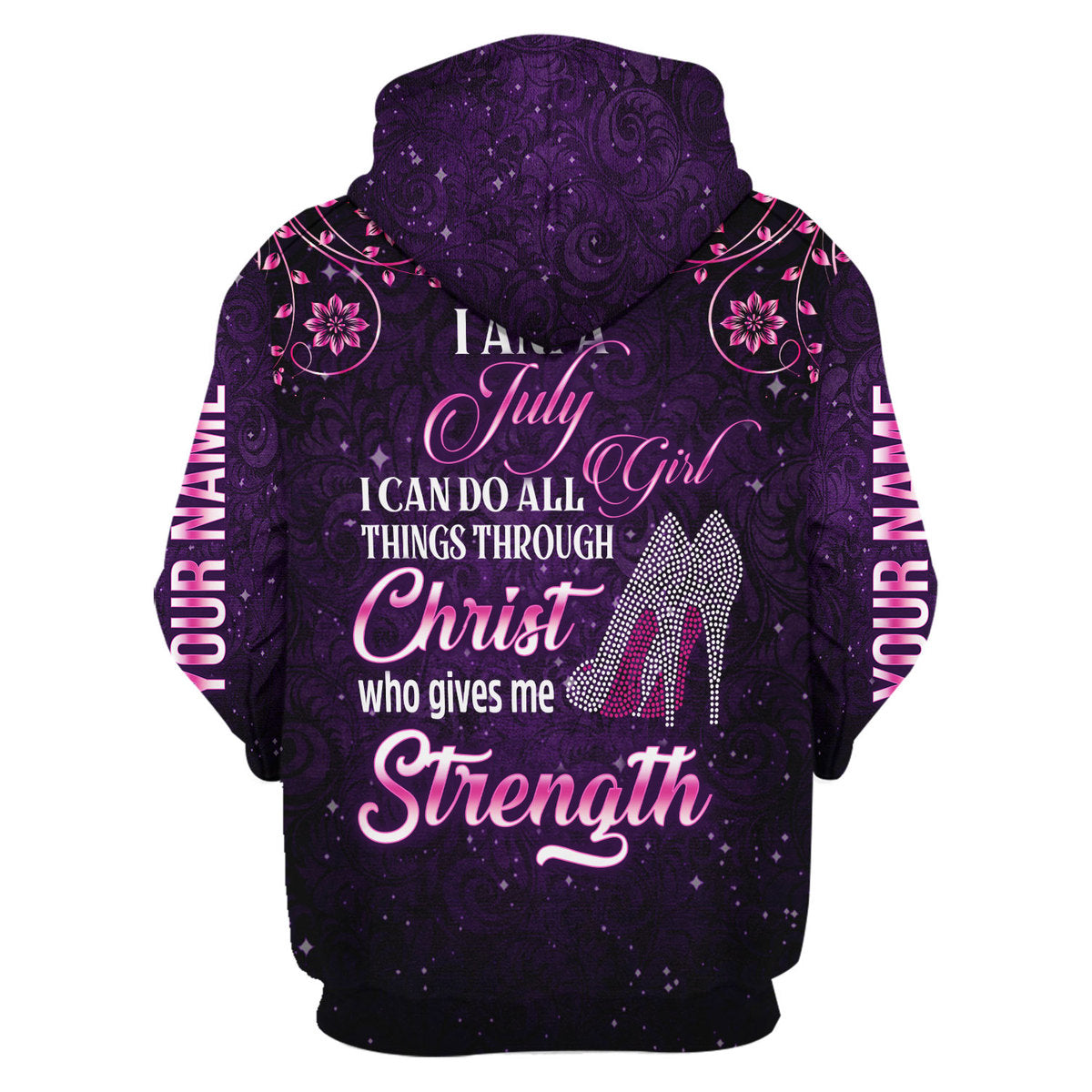 CustomsPig Personalized Tops July Girl I Am A July Girl All Over Printed