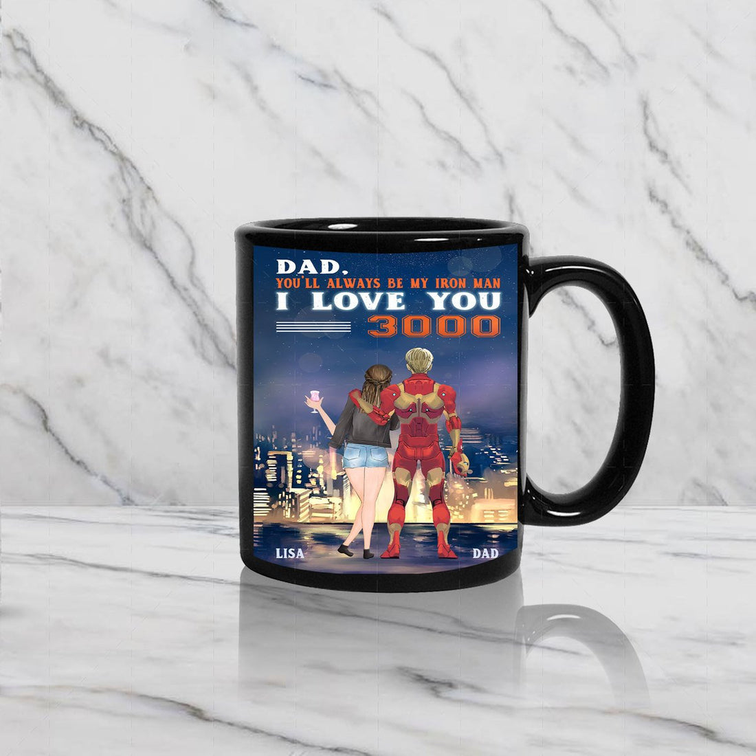 Personalized Mug You'll Always Be My Iron Man