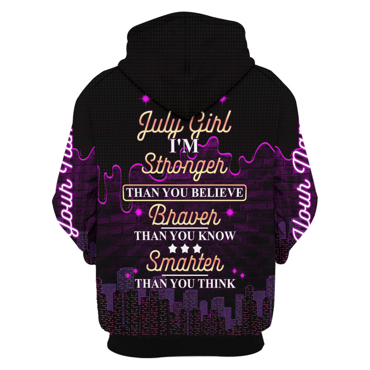 CustomsPig Personalized Tops I'm A July Girl All Over Printed