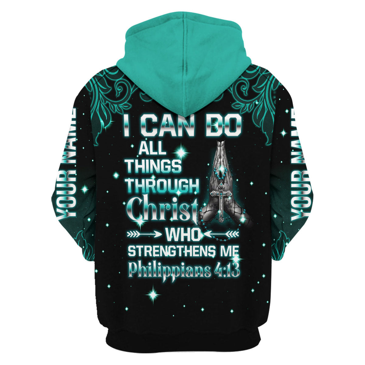 CustomsPig Personalized Zip Hoodie March Guy All Over Printed