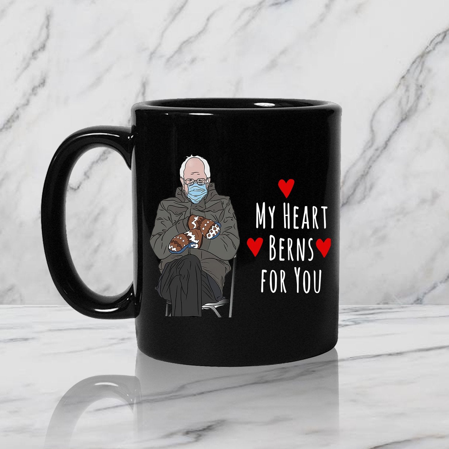 My Heart Berns For You Mug