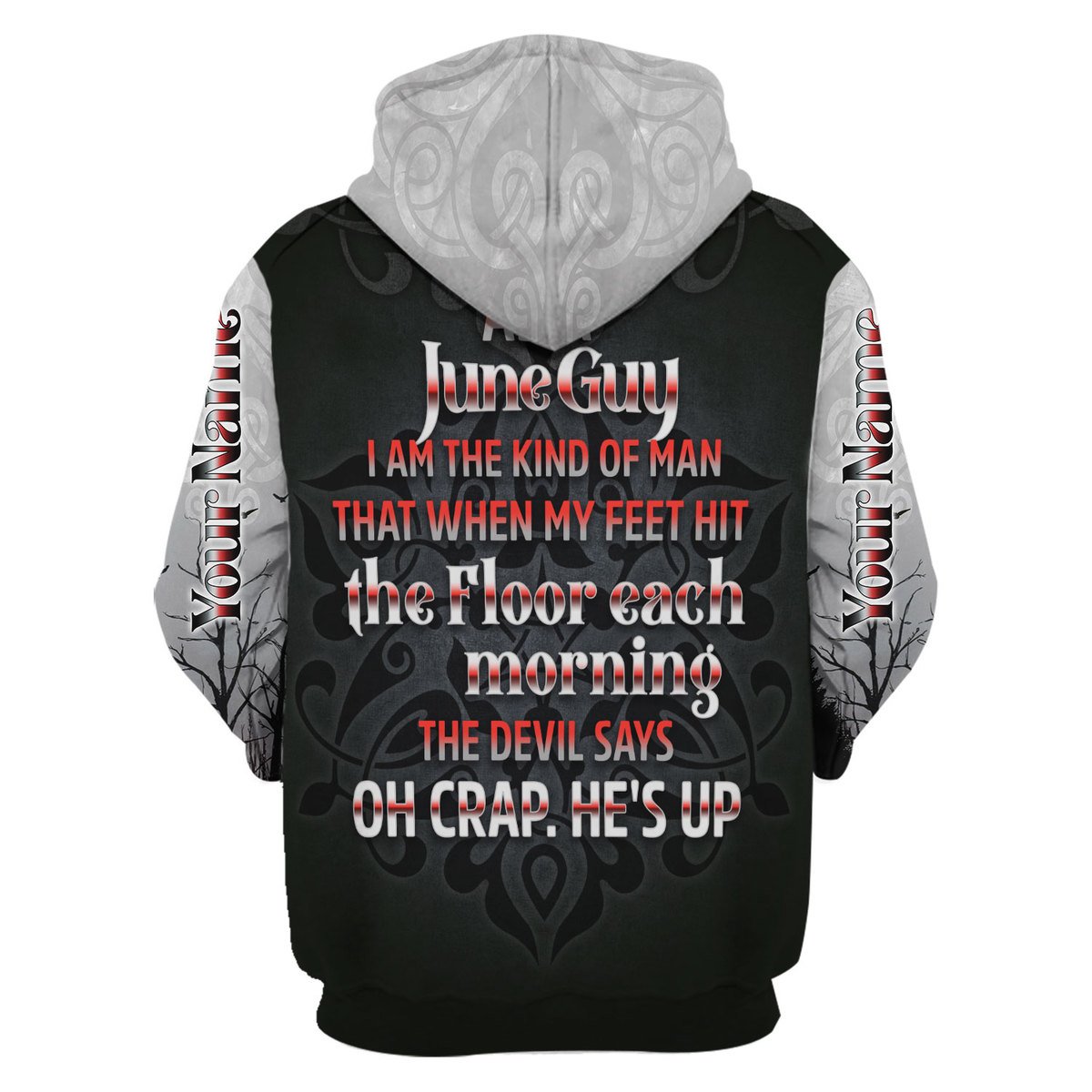 Personalized Tracksuit June Guy All Over Printed