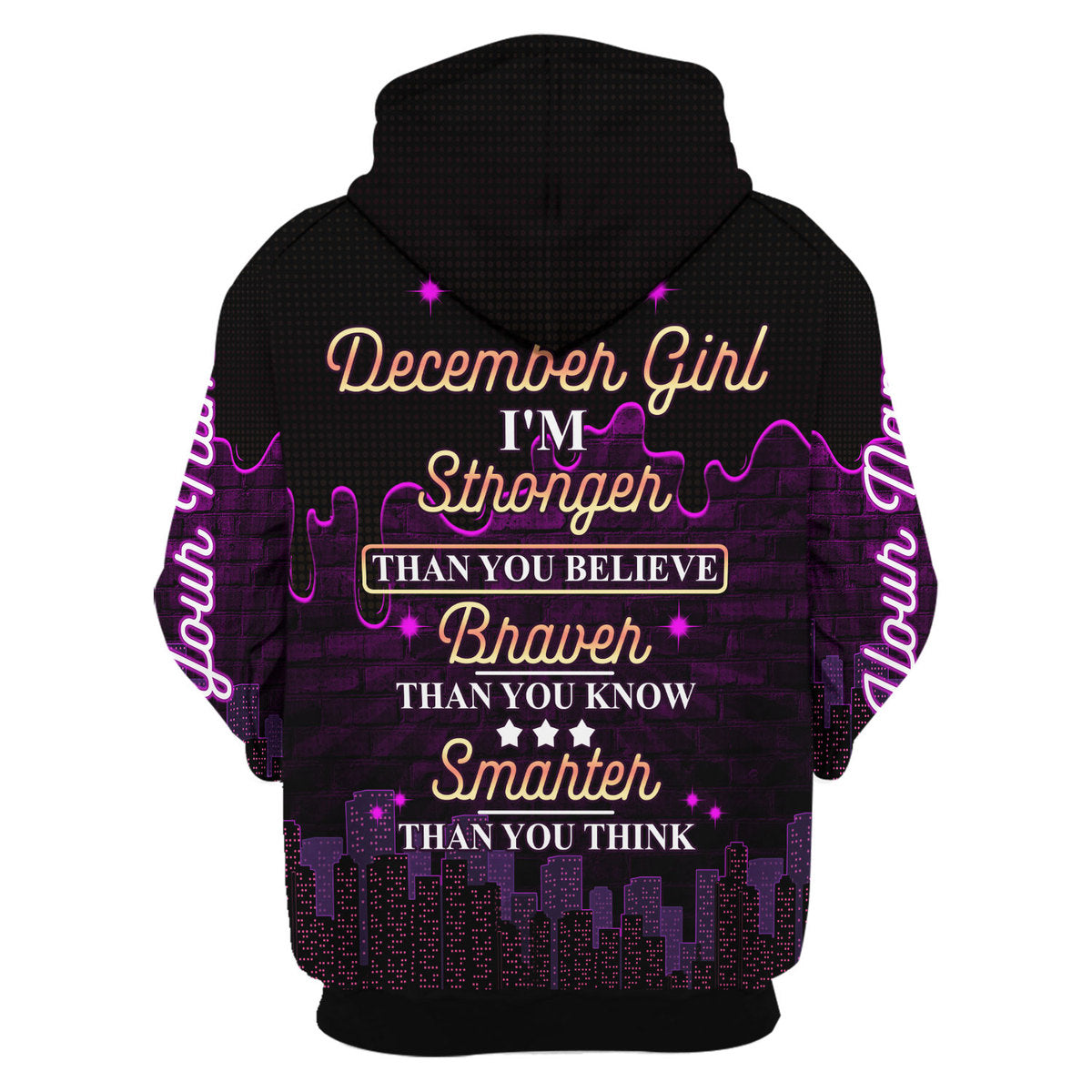 CustomsPig Personalized  Tops  I'm A December Girl All Over Printed