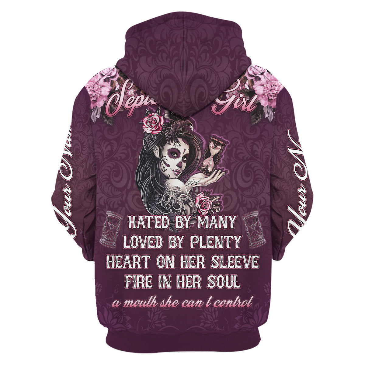 Customspig Personalized Tops September Girl All Over Printed