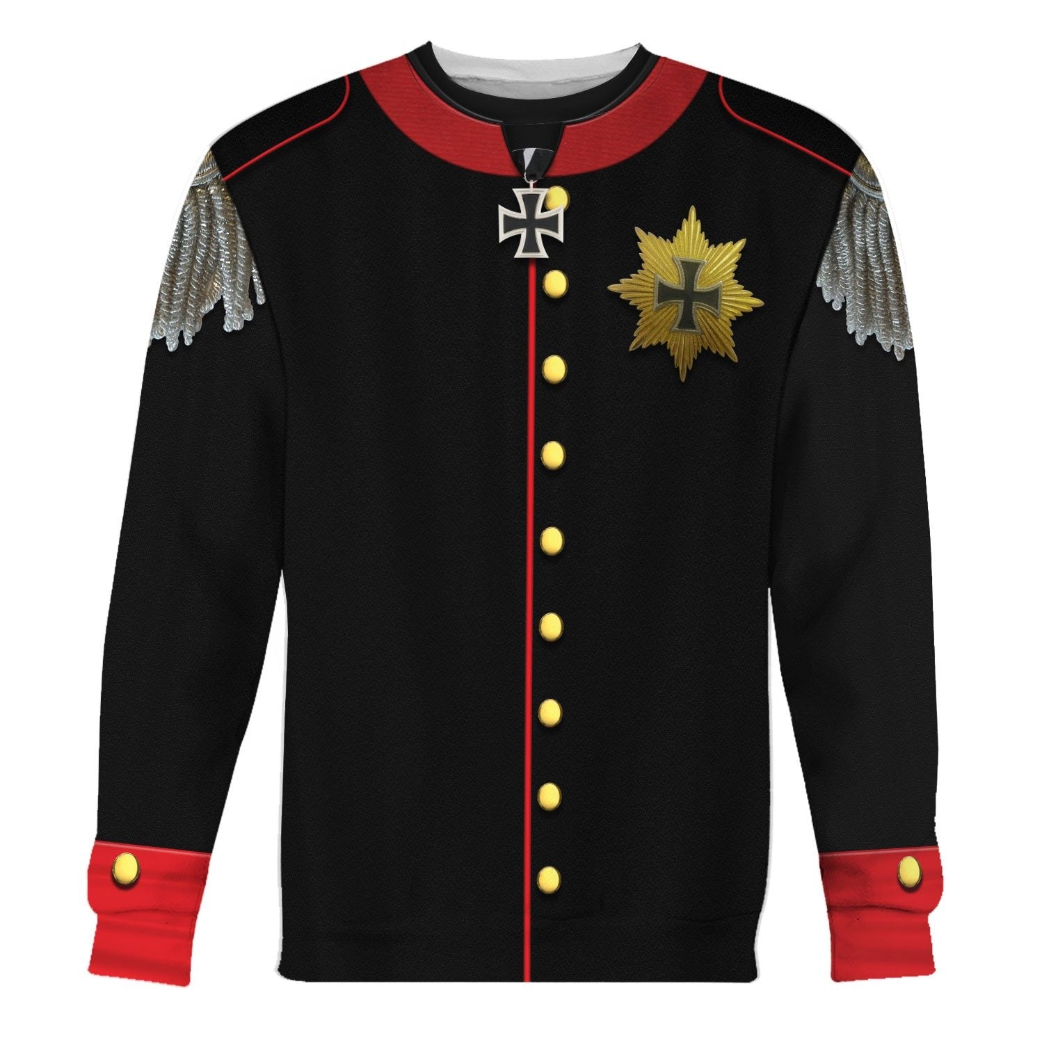 Gebhard Leberecht Von Bl?????cher Fleece Long Sleeves / S Qm661