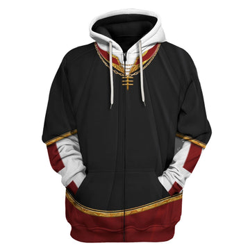 King Ferdinand II Of Spain Feece Zip Hoodie