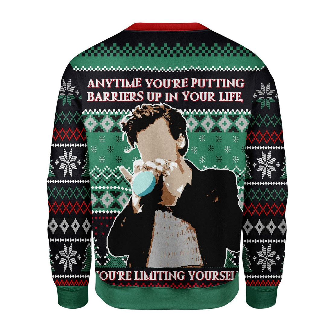 Customspig Christmas Sweater Harry Styles Vouge Cover 3D Apparel