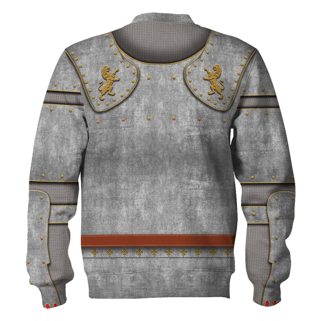 Medieval Suit of Armor Fleece Long Sleeves