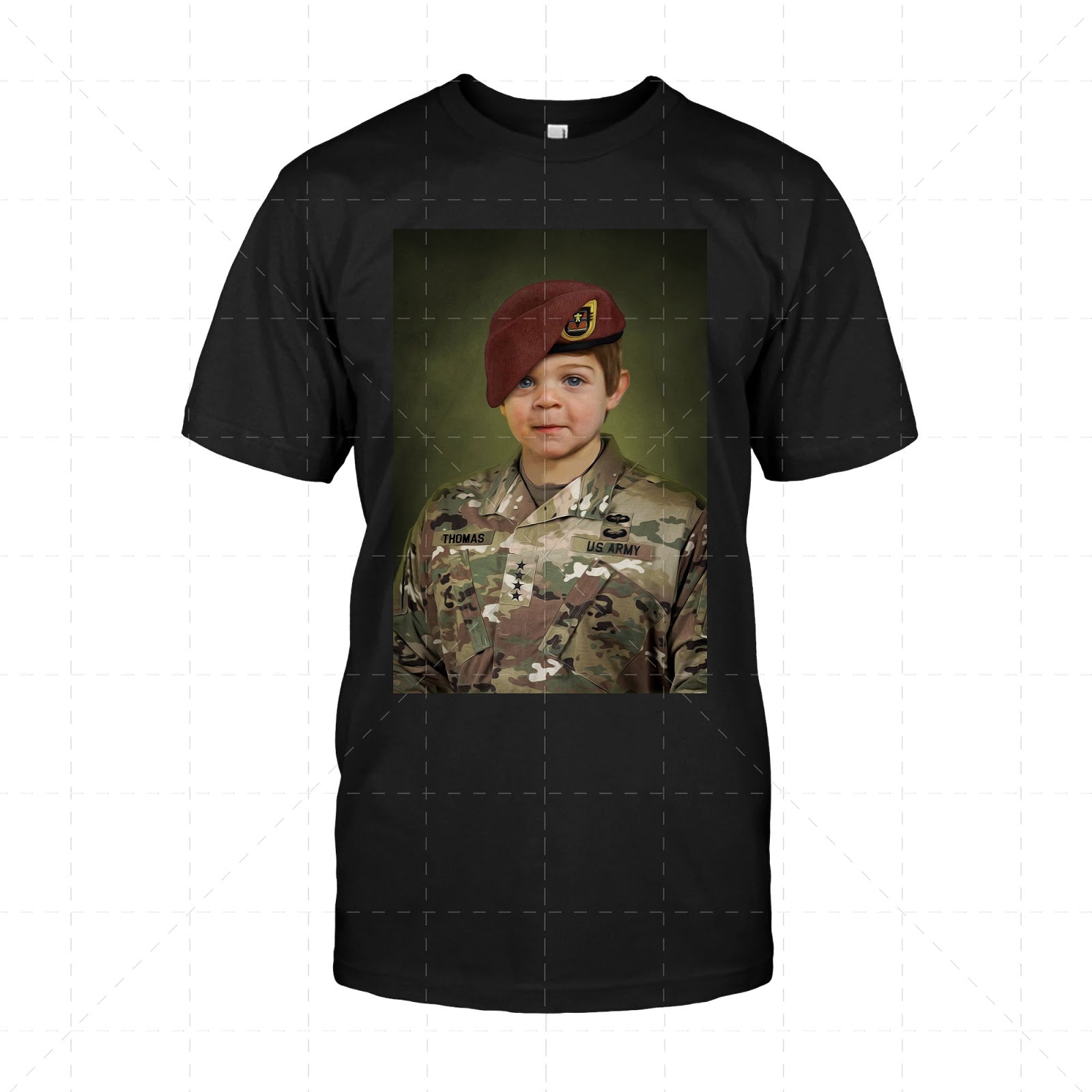 US Soldier Custom 2D T-Shirt