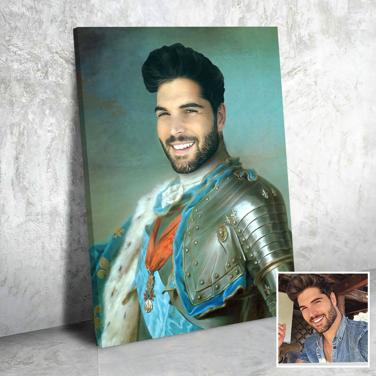 Personalized Canvas Louis XV