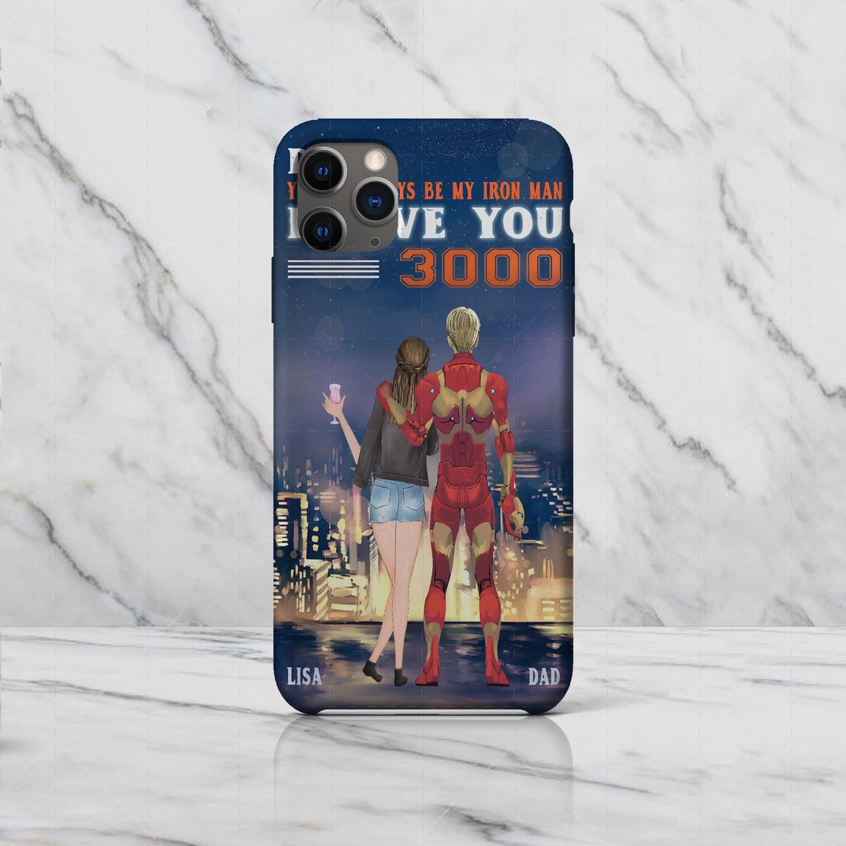 Personalized Phone Case You'll Always Be My Iron Man