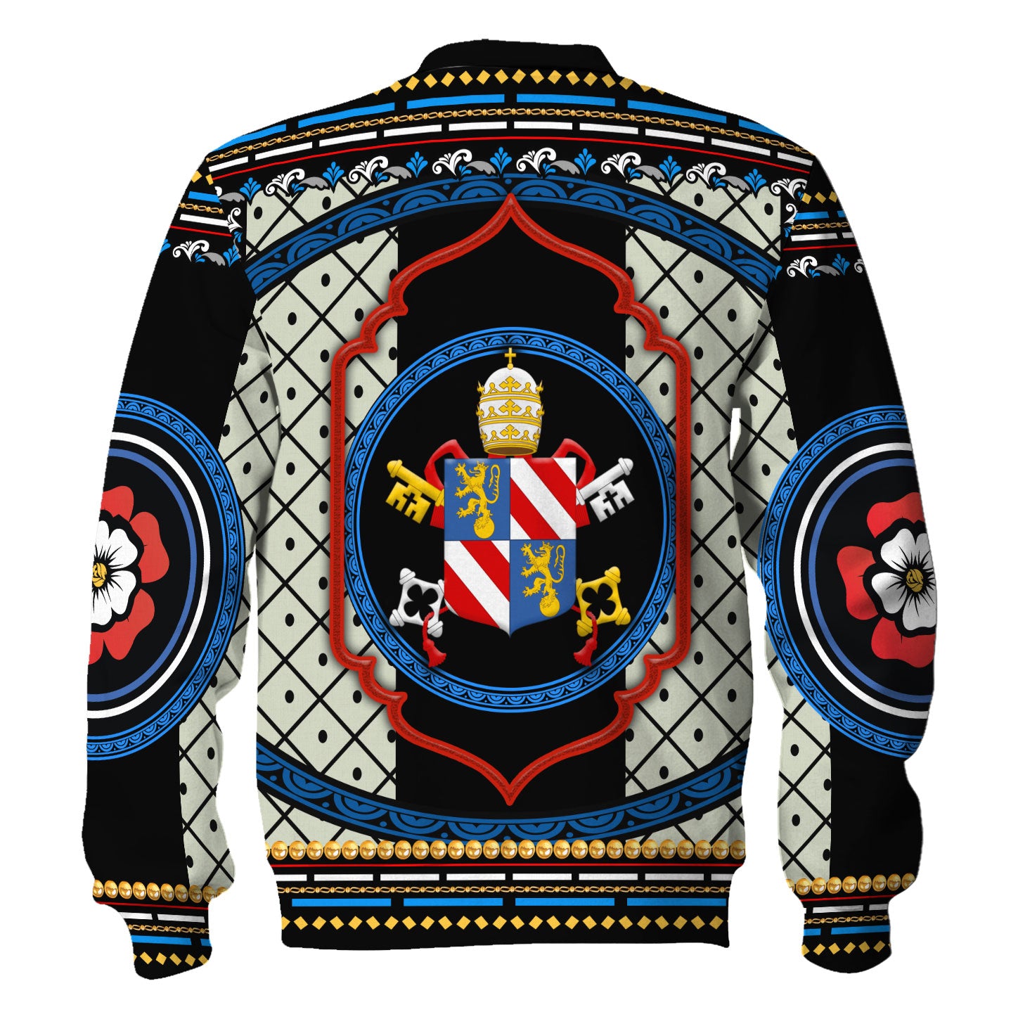 Tracksuit Tops Pullover Sweatshirt Pope Pius X Stained Glass 3D Apparel