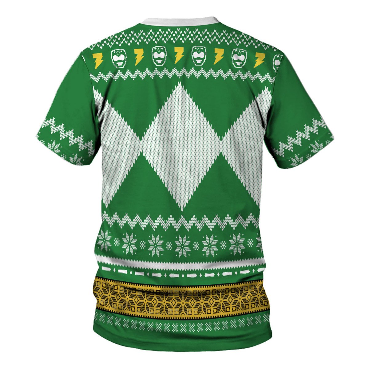 HumansBold Green Power Rangers T-Shirt