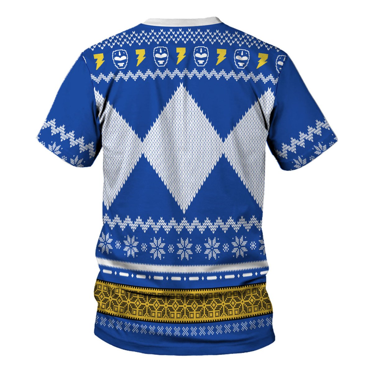 HumansBold Blue Power Rangers T-Shirt