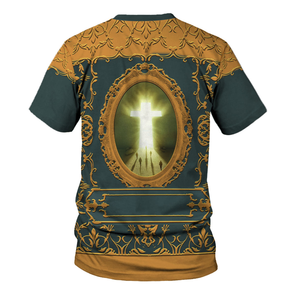 Customspig Tops Pullover Sweatshirt Christ Jesus The Light Of Faith 3D Apparel