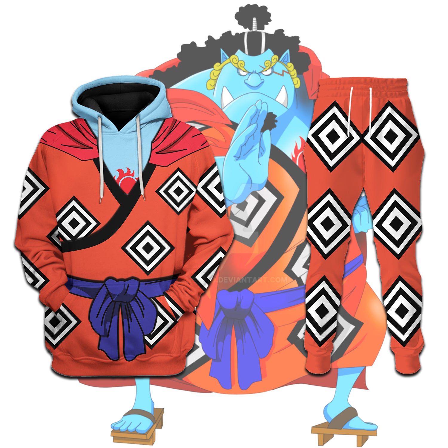 CustomsPig Jinbe Costumes Hoodie Sweatshirt T-shirt Tracksuit