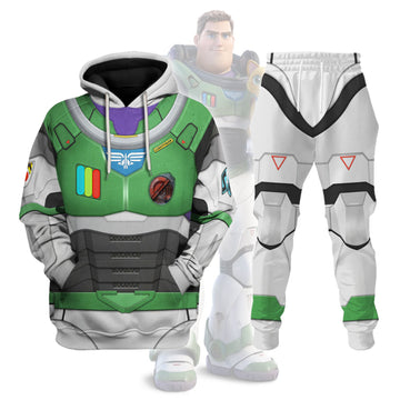 CustomsPig Buzz Lightyear 2022 Costumes Hoodie Sweatshirt T-Shirt Tracksuit