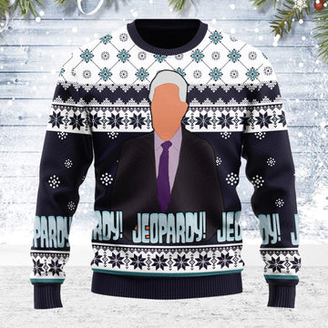 Customspig Ugly Christmas Sweater Jeopady! 3D Apparel