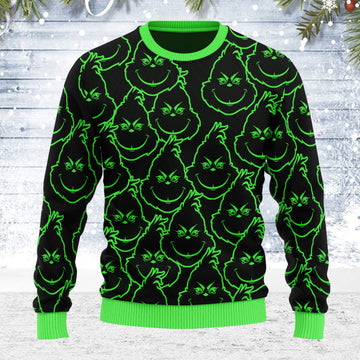 Customspig Ugly Christmas Sweater Six Feet People 3D Apparel