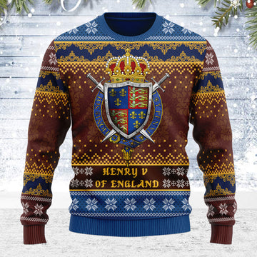 Customspig Ugly Christmas Sweater Henry V 3D Apparel