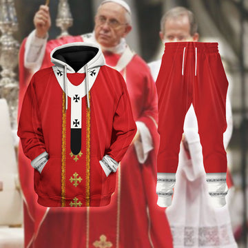 Tracksuit Tops Pullover Sweatshirt Pope Francis 3D Apparel