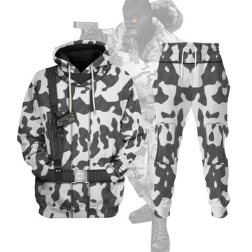 CustomsPig Arctic CS:GO Costumes Hoodie Sweatshirt T-shirt Tracksuit