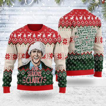 Customspig Ugly Christmas Sweater National Lampoon 3D Apparel