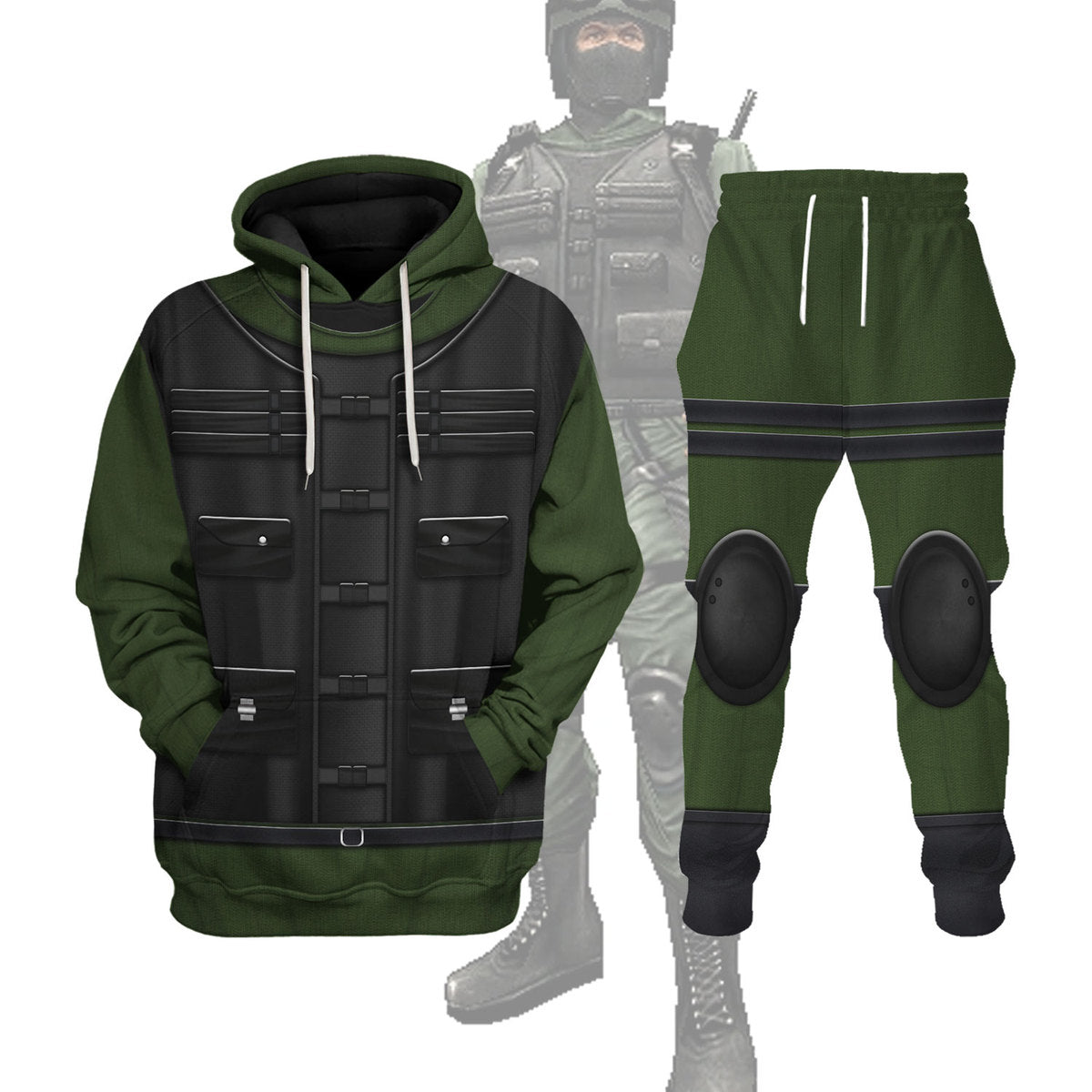 CustomsPig CS:GO Source Urban Costumes Hoodie Sweatshirt T-shirt Tracksuit