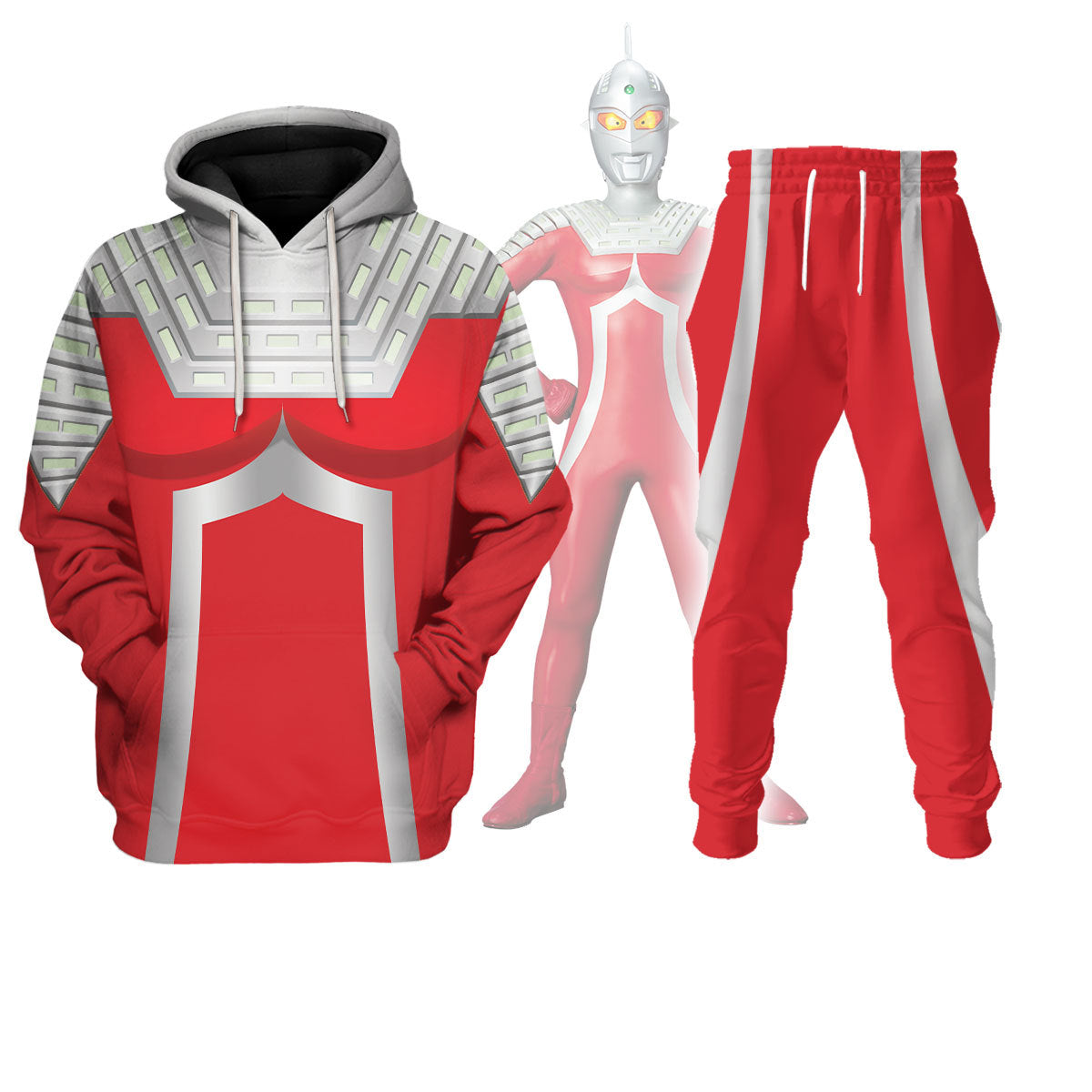 CustomsPig Ultraseven Costumes Hoodie Sweatshirt T-Shirt Tracksuit