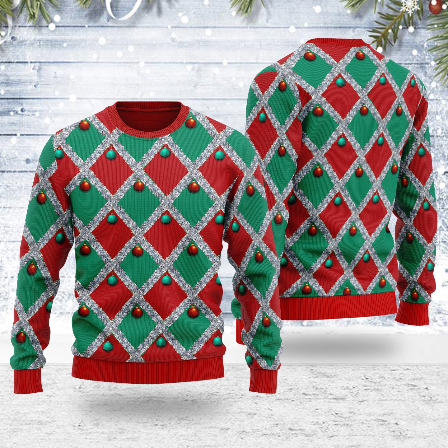 Customspig Ugly Christmas Sweater Henry Golding On The Kelly Clarkson Show 3D Apparel