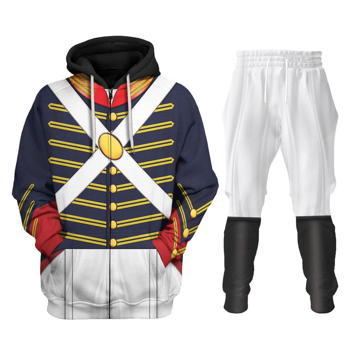 War of 1812 (1812-1815) US Army Cosplay Jacket Tracksuit