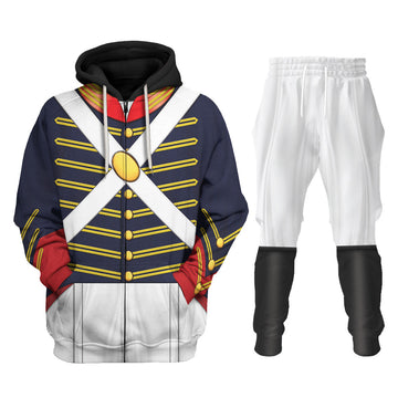War of 1812 (1812-1815) US Army Cosplay Jacket Tracksuit