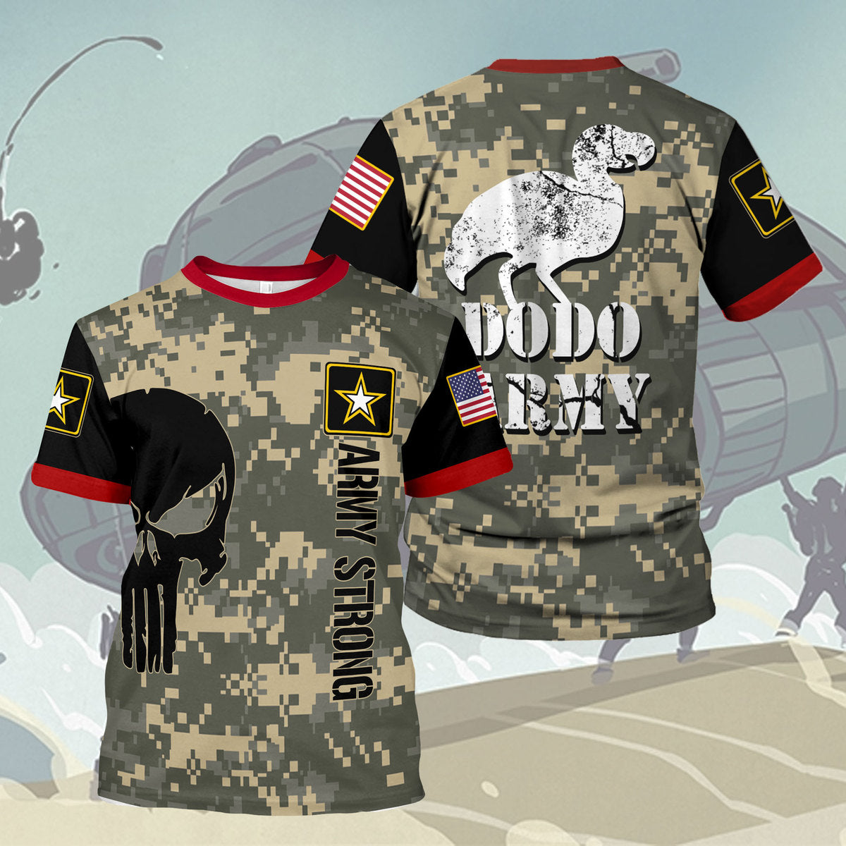 Customspig T-shirt US Army Which Branch Of The Military Should I Join Dodo Army 3D Apparel