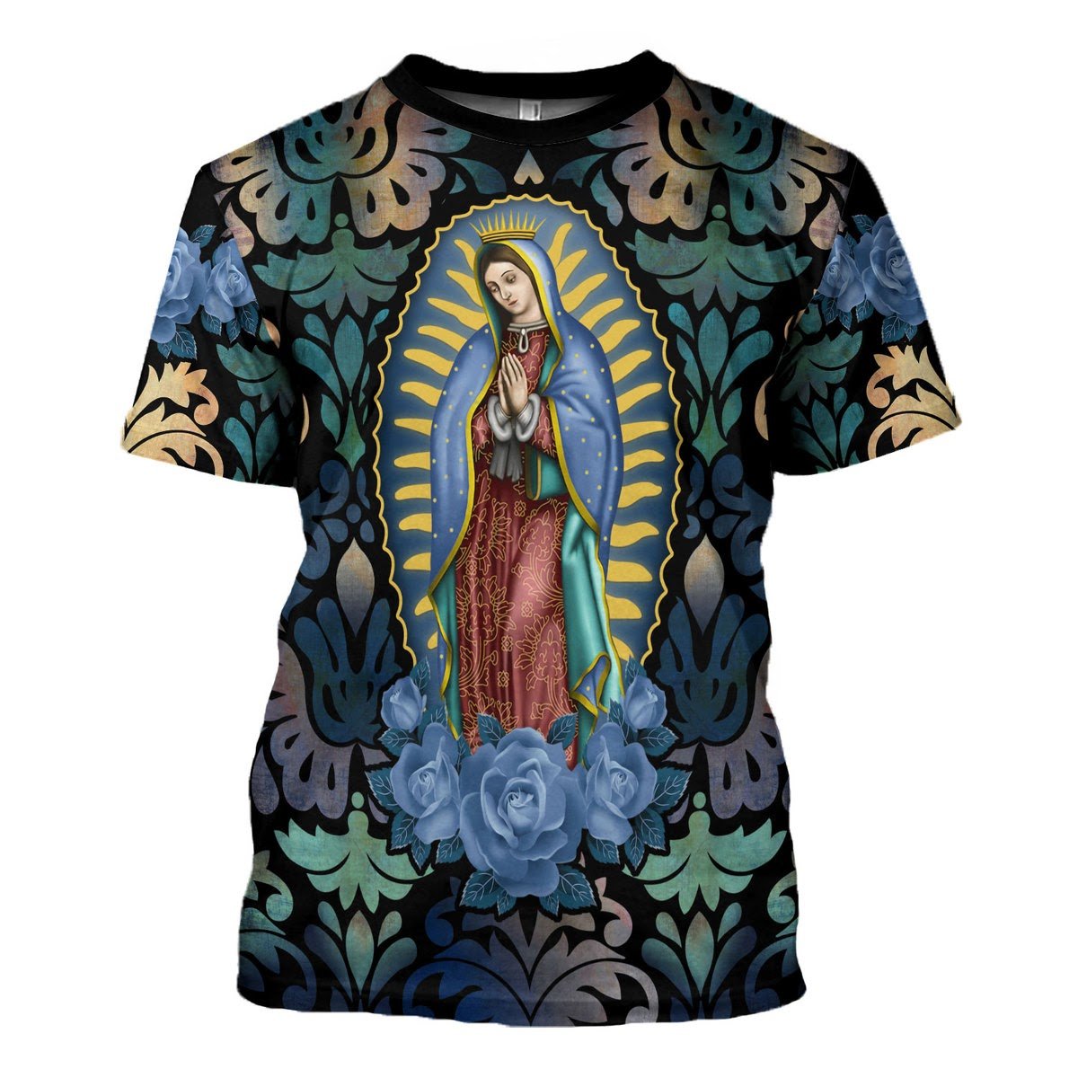 Customspig Tops Pullover Sweatshirt Lady Of Guadalupe 3D Apparel