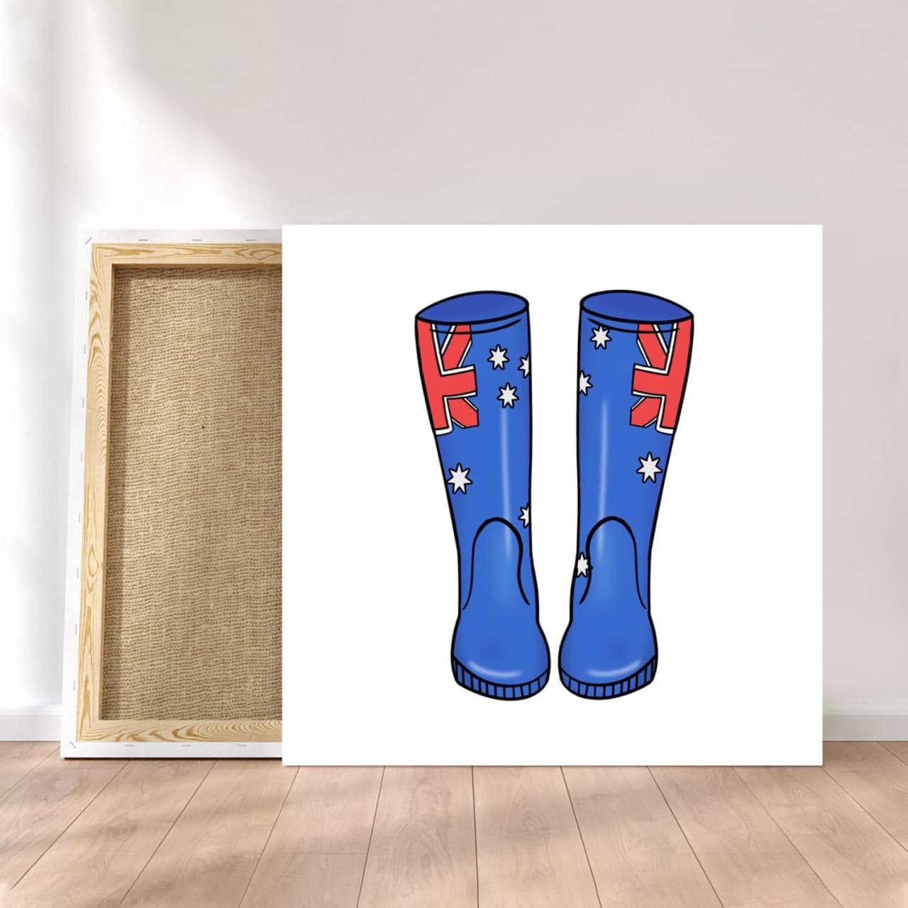 Customized Canvas Poster Wall Art Australia Boots Style