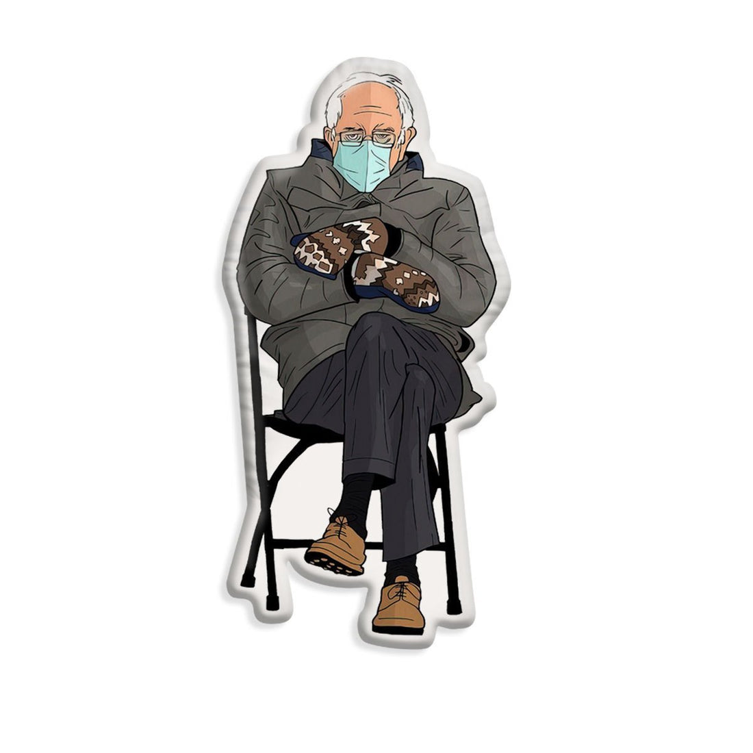 Bernie Meme Pillow Cover