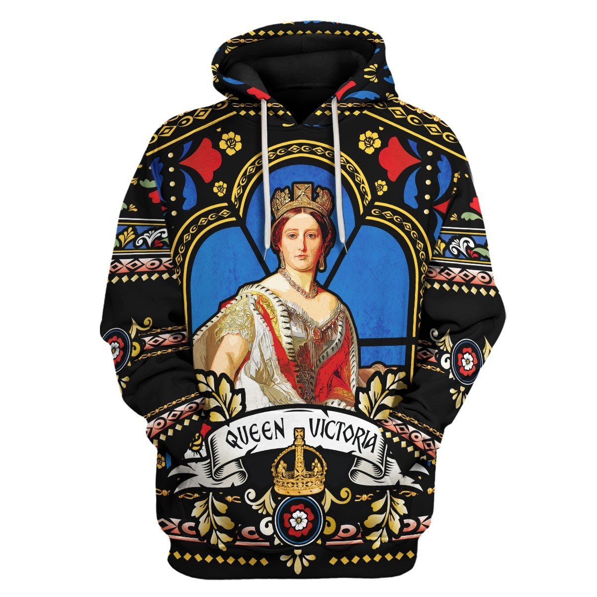 Queen Victoria Fleece Hoodie / S Qm600