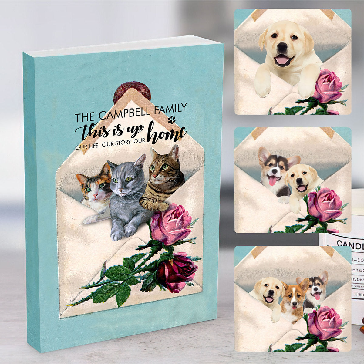 Customized Photos Hardcover Journals This Is Us Our Life Our Story Our Home