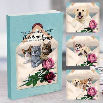 Customized Photos Hardcover Journals This Is Us Our Life Our Story Our Home