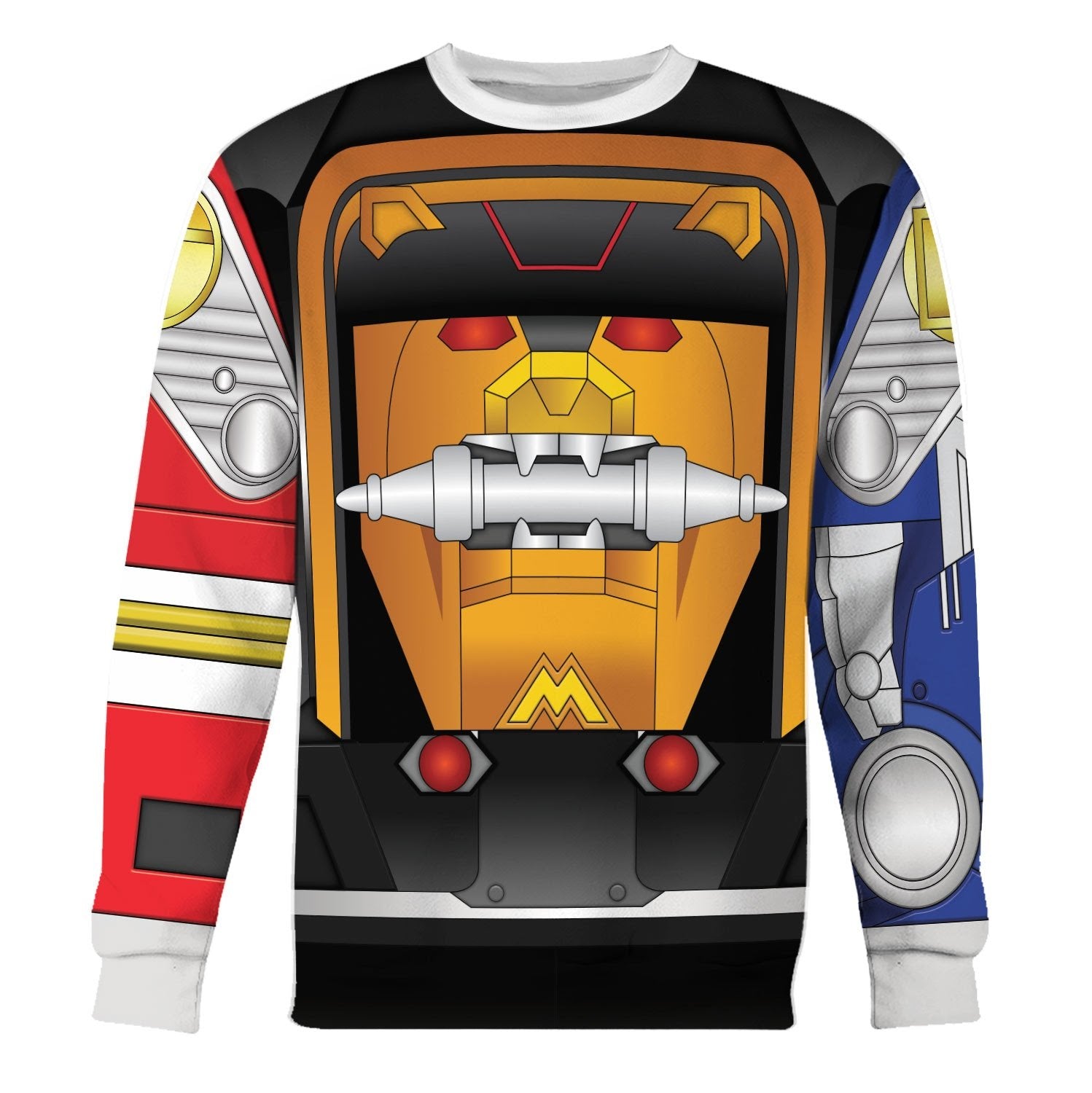 Legacy Ninja Megazord Qm6321 Long Sleeves / S