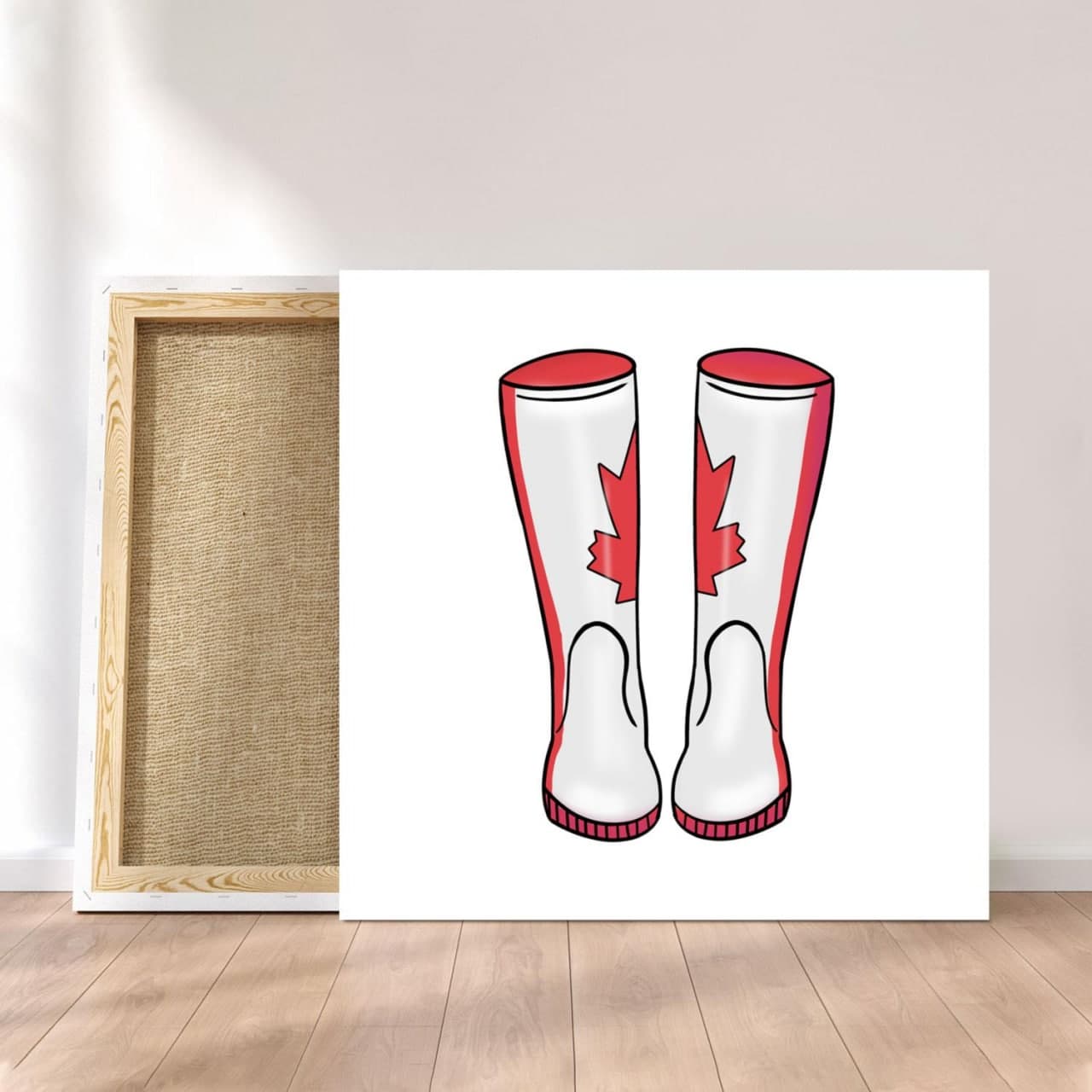 Customized Canvas Poster Wall Art Canada Boots Style
