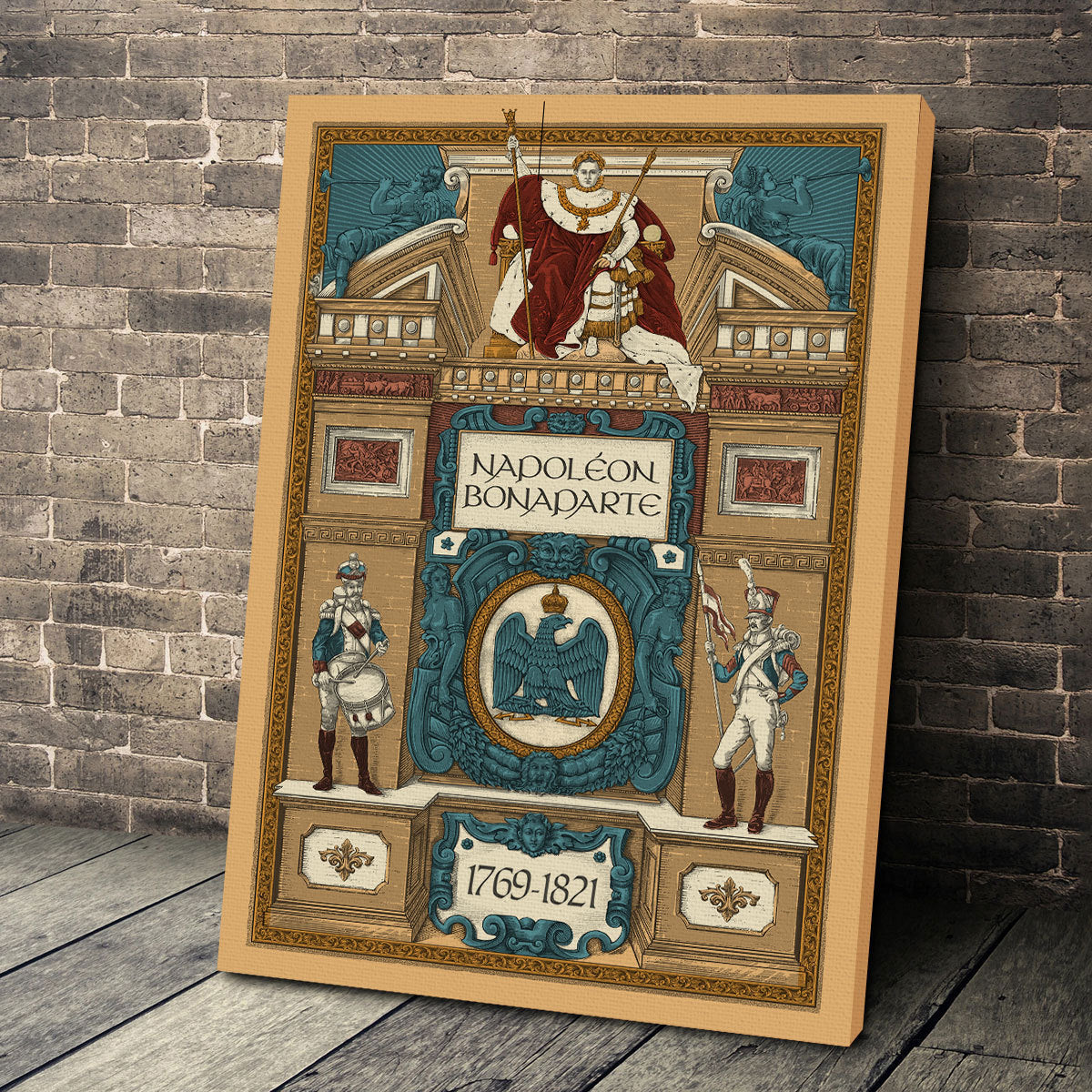 Customspig Canvas Napoleon Coronation
