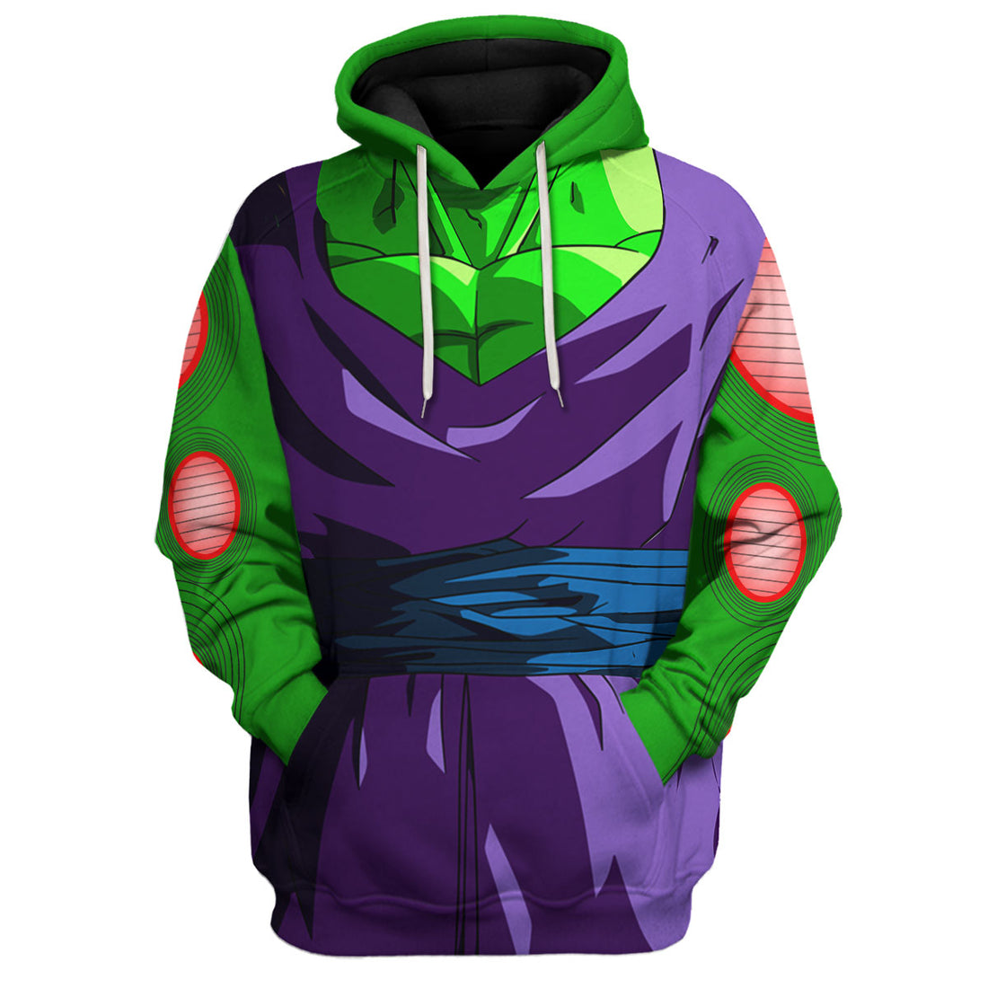 HumansBold Piccolo Dragon Ball Costume Hoodie Sweatshirt T-shirt Tracksuit