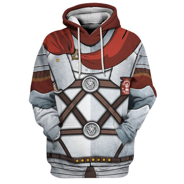 Roman Centurion Costume Fleece Hoodie / S Qm497