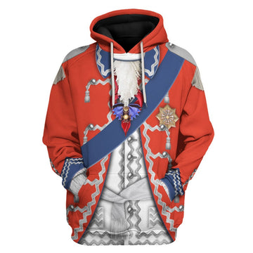 Qm652 Stanislaw August Poniatowski (King Of Poland) Hoodie / S
