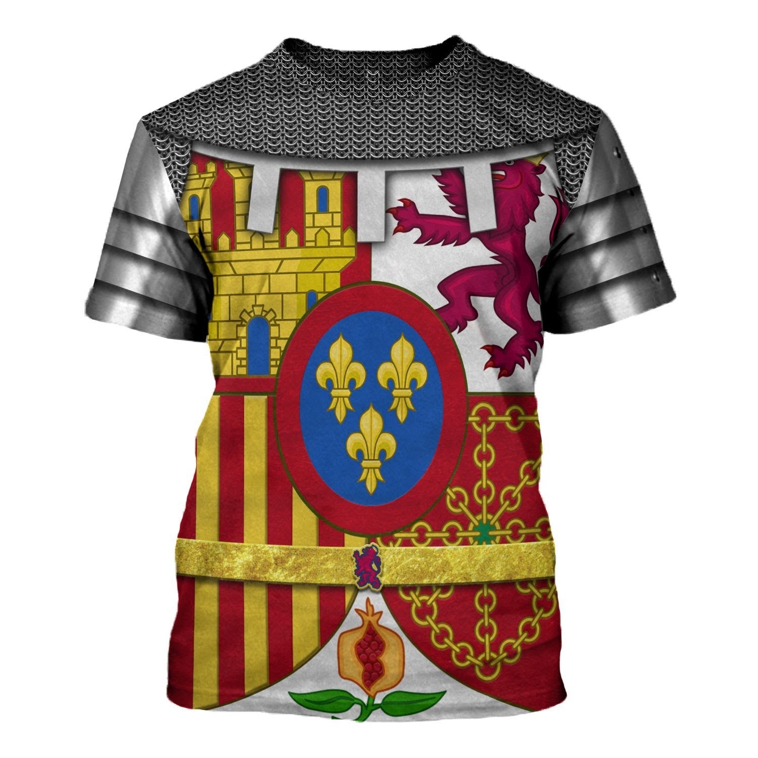 Coat Of Arms Spain T-Shirt / S Qm874