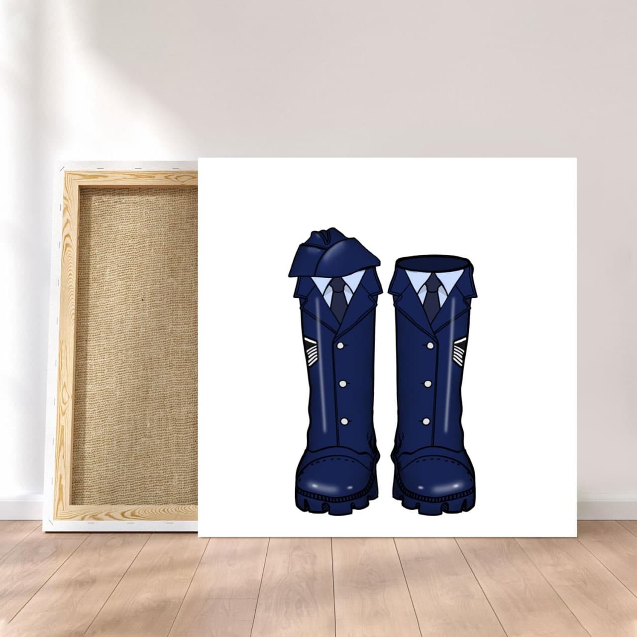 Customized Canvas Poster Wall Art Dress Of The US Air Force USAF Clothing Boots Style