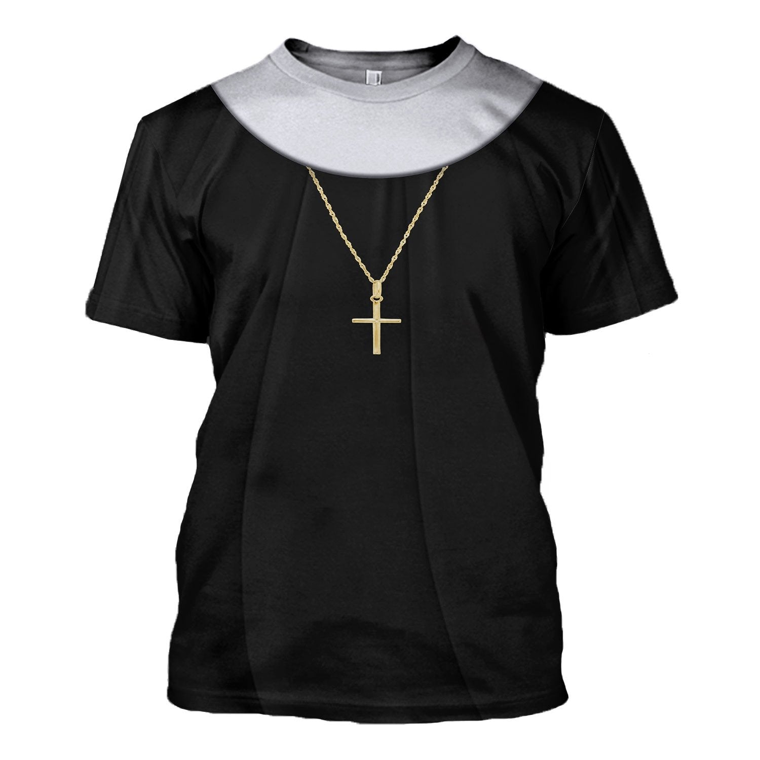 Tracksuit Tops Pullover Sweatshirt Catholic Nun Habit 3D Apparel