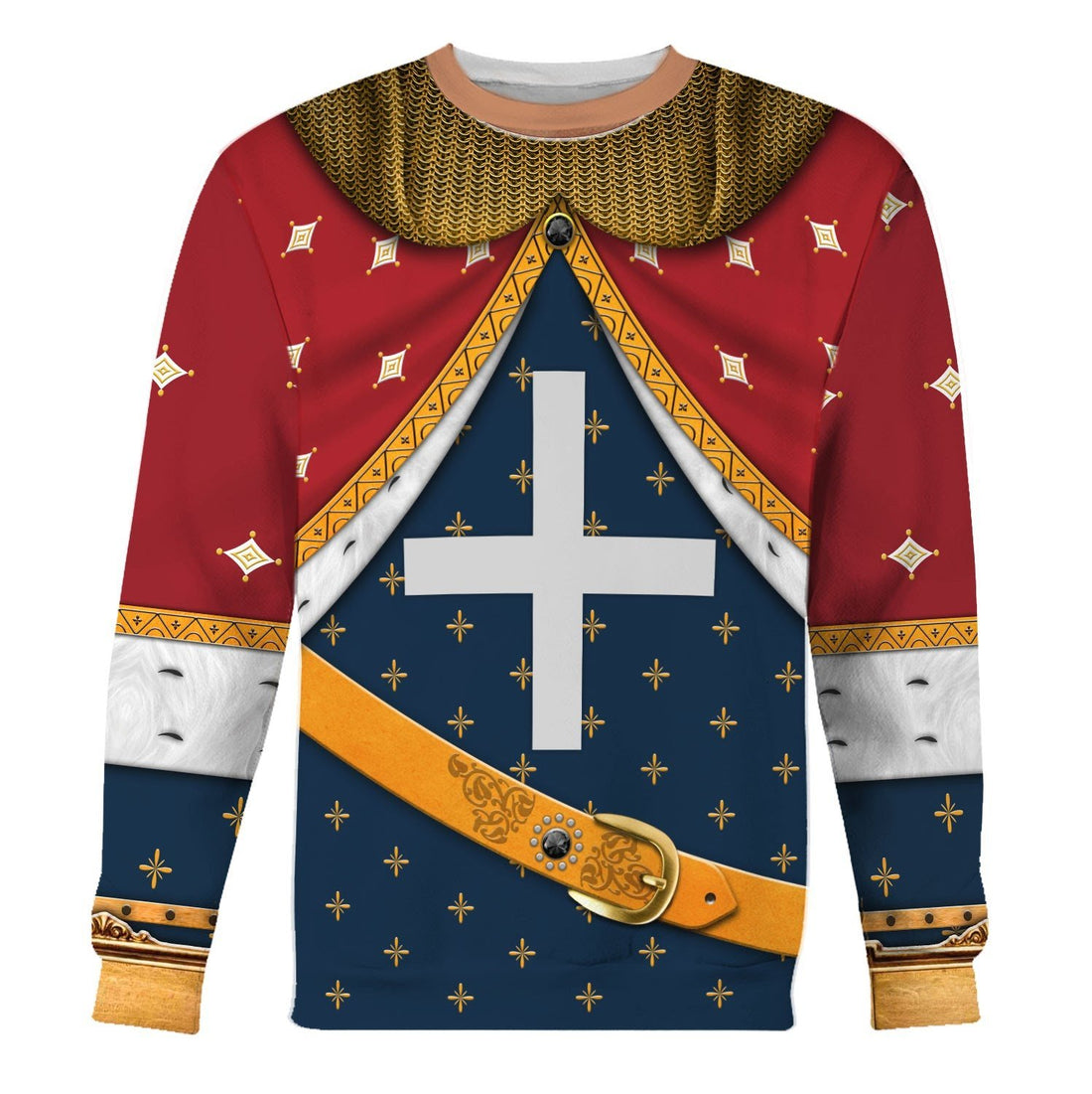 Richard I Of England The Lionhearted Fleece Hoodie / S Vn385
