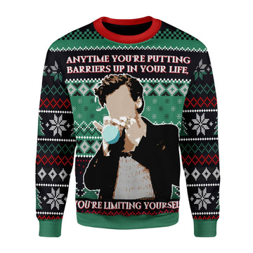 Customspig Christmas Sweater Harry Styles Vouge Cover 3D Apparel